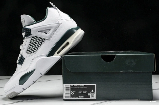 Bmlin Shoes Oxidized FQ8138-103 Green Jordan 4 Air 0809